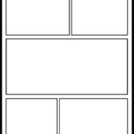 Printable Blank Comic Strip Template for Kids