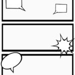 Printable Blank Comic Strip Template for Kids