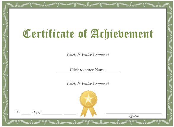 6d Certificate Template