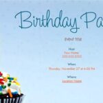 Birthday E Invitation Templates Free