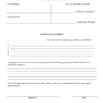 Blank Legal Document Template