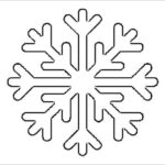 Blank Snowflake Template