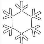 Blank Snowflake Template