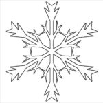 Blank Snowflake Template