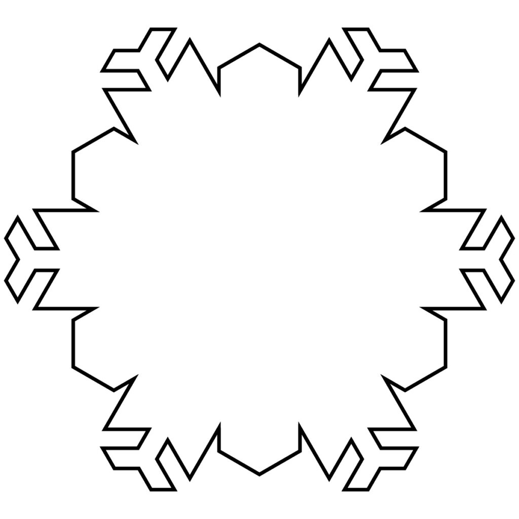Blank Snowflake Template 7 PROFESSIONAL TEMPLATES PROFESSIONAL TEMPLATES
