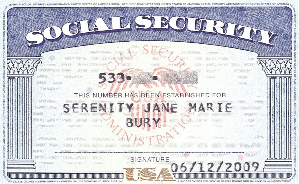 Blank Social Security Card Template Download PROFESSIONAL TEMPLATES