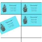 Business Card Templates Gimp