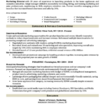 C Suite Resume Templates