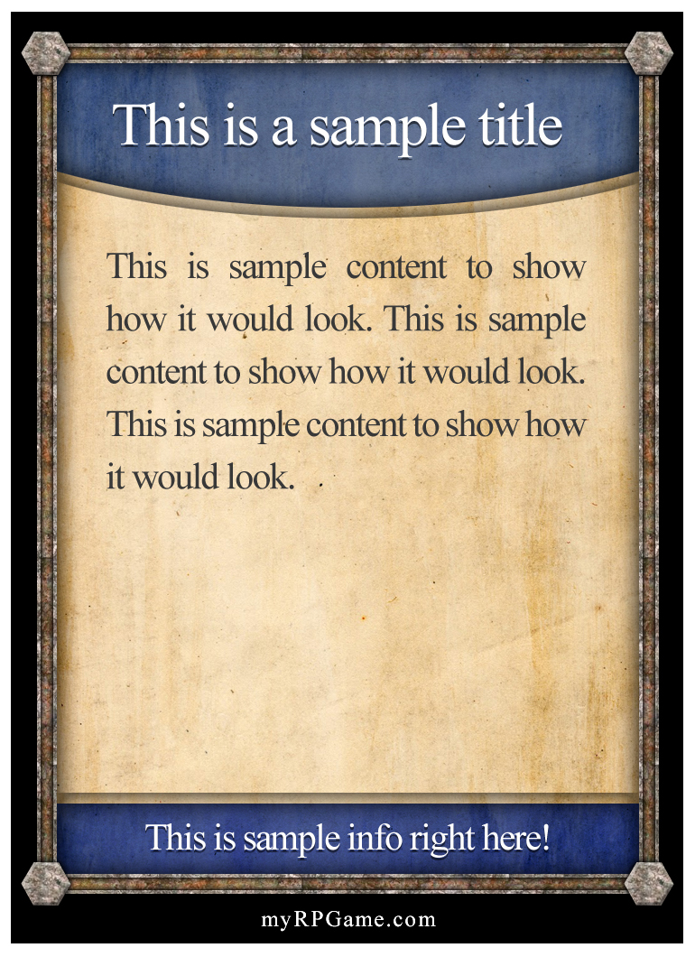 D D Card Templates 1 PROFESSIONAL TEMPLATES PROFESSIONAL TEMPLATES