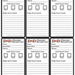 D&D Spell Card Templates