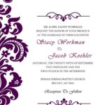 E Invitation Card Templates