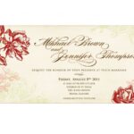 E Wedding Card Templates Free