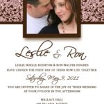 E Wedding Card Templates Free