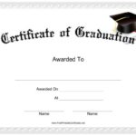 Grade 6 Graduation Certificate Templates