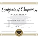 Grade 8 Graduation Certificate Templates