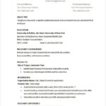 Resume Templates Easy