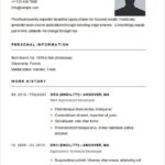 Resume Templates Easy