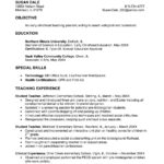 Resume Templates Education