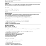 Resume Templates Entry Level