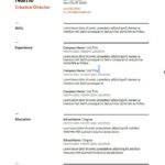 Resume Templates Google Docs Reddit