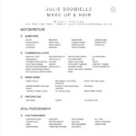 Resume Templates Hair Stylist