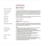 Resume Templates Hair Stylist