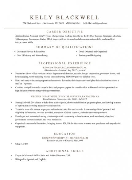 Resume Templates Help