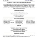 Resume Templates Human Resources