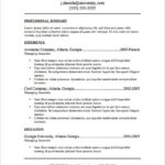 Resume Templates I Can Download for Free