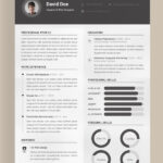 Resume Templates Illustrator