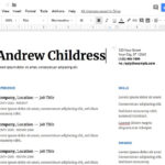 Resume Templates In Google Docs