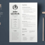 Resume Templates Indesign