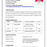 Resume Templates Job