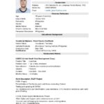 Resume Templates Jobstreet