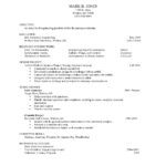 Resume Templates No Job Experience