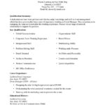 Resume Templates No Job Experience