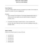 Resume Templates Samples