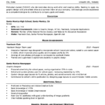 Resume Templates Samples