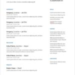 Resume Templates for Google Docs