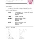 Resume Templates for Job Application