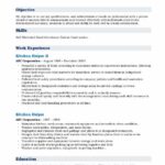 Resume Templates for Kitchen Helper