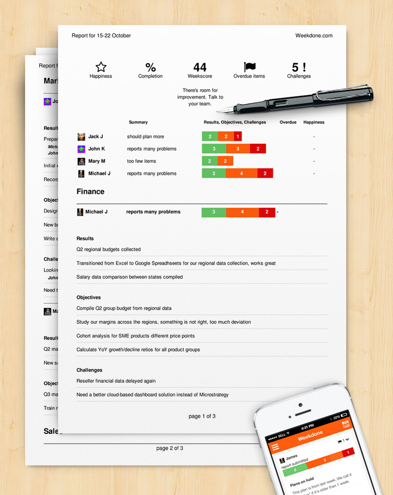 6 Month Progress Report Template