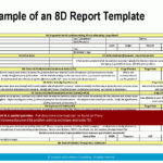 8d Report Template Word Download