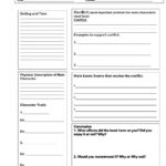 Biography Book Report Template 6th Grade