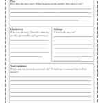 Book Report Template 6th Grade Pdf