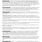 Book Report Template for 7th Graders