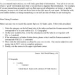 Country Report Template 6th Grade