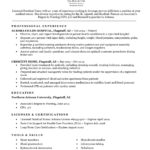 Experienced Rn Resume Templates