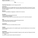 Grade 6 Lab Report Template