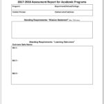 Report Assessment Template